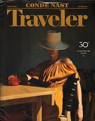 Conde Nast Traveler Magazine September 2017 30th Anniversary Issue NEW