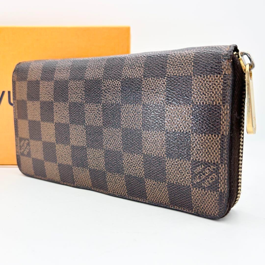 Louis Vuitton Damier Zippy Organizer Long Wallet N41661 CA0162 LV