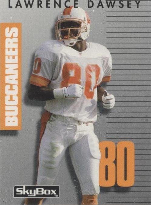 1992 Skybox Primetime Lawrence Dawsey #177 - 1 of 2