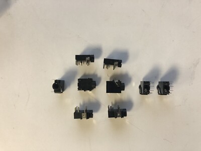 100qty 3.5mm female stereo headphone jack (7 pin) Foxconn JA134310P205-4F PCB