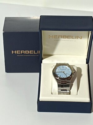 Michel Herbelin 12245B25 Analog Quarz Edelstahl Herren-Uhr _0.4_5