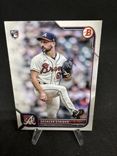 2022 Bowman Spencer Strider RC Rookie #41 Atlanta Braves