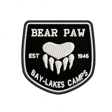 Bear Patch Embroidered iron-on Applique Travel Souvenir Wild Animals