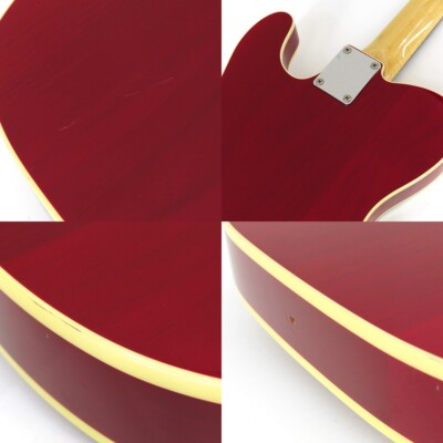 Fender Japan TL62B-QT TRR Custom Telecaster Transparent Red MIJ