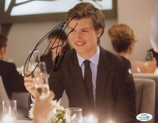 Ansel Elgort Fault in Our Stars Autographed Signed 8x10 Photo ACOA 