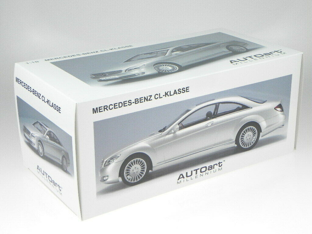 Mercedes Benz Cl Class Coupe Silver 2006 C216 Autoart 76164