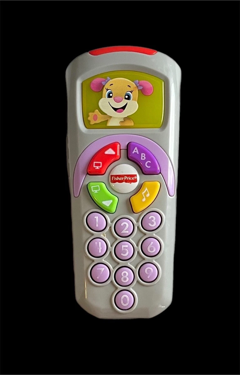 Fisher Price Laugh Learn Sis Remote Purple Tested Works 6 36 Months READ