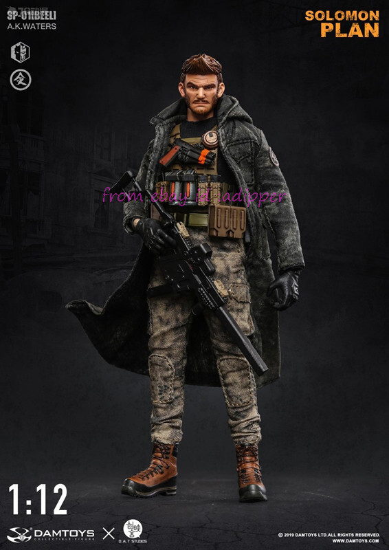 DAMTOYS 1/12 ソロモンプラン 1/12スケールフィギュア Damtoys Sip001c 1/12 Solomon In Plan - Baal Action Figure In