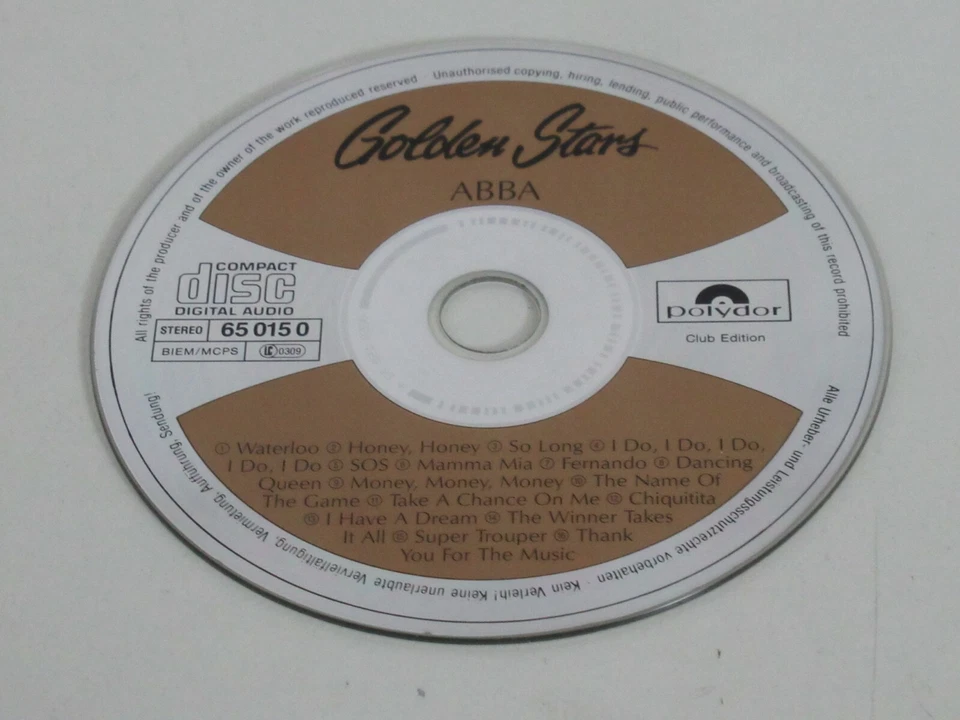 ABBA – Golden Stars / Polydor – 65 015 0 CD ALBUM - Bild 2 von 3