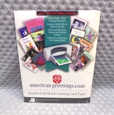 Greeting Card Printer Paper Quarter Fold 20 Count with Envelopes DIY