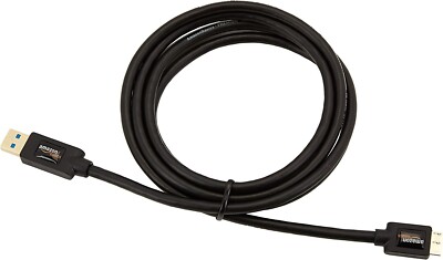 USB 3.0 A-Stecker auf Micro B Kabel - vergoldet (3 Fuß | 0,9 m)