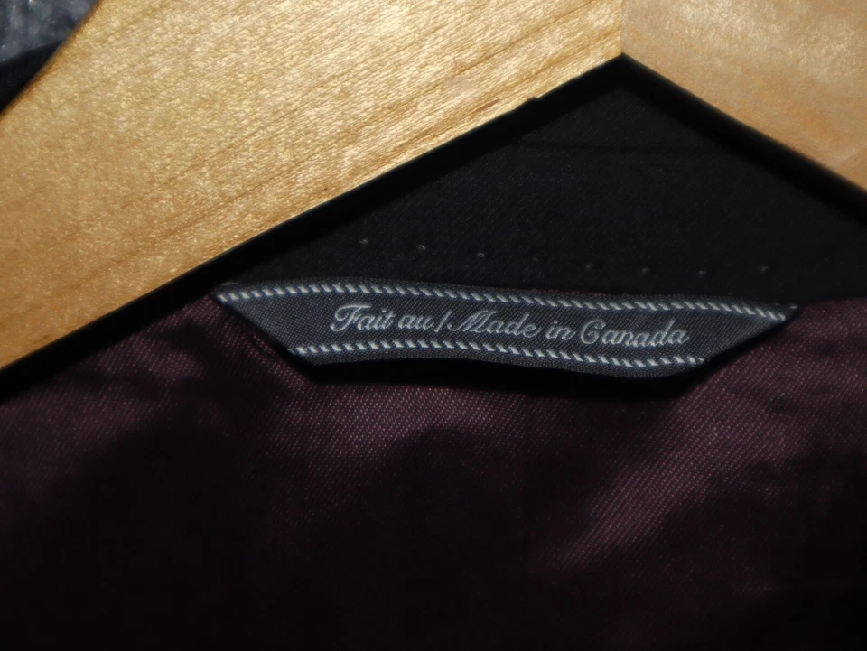 Jack Victor Sport Coat Men 2XL Black Lux Blazer Wool Loreto CT Jacket Two Button - image 2 of 4