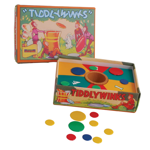 Gioco tradizionale Tiddlywinks classico famiglia retrò gioco ordinata 4