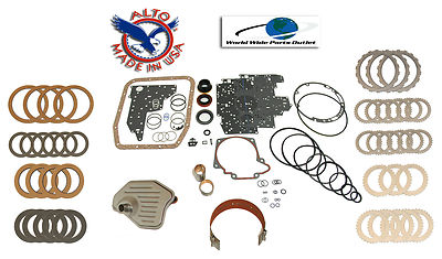 4R70W Transmission Master Rebuild Kit For Ford 1997-2003 - Fits 4R75E 4R75W Aftermarket Replacement