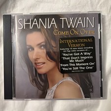 Shania Twain Come On Over Audio CD Mercury Records, 1999 Music CD hype sticker