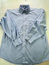 Chaps Men’s Classic Fit Oxford Shirt Blue 16-16.5 32/33 Wrinkle Free