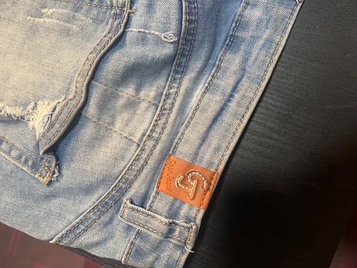 Jeans GOGO Talla 17 Azul Jeans Denim Curvy Tiro Ultra Alto Cintura Hasta el Tobillo - Imagen 7 de 9