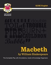 Grade 9-1 GCSE English Macbeth - The Complet... by William Shakespeare Paperback