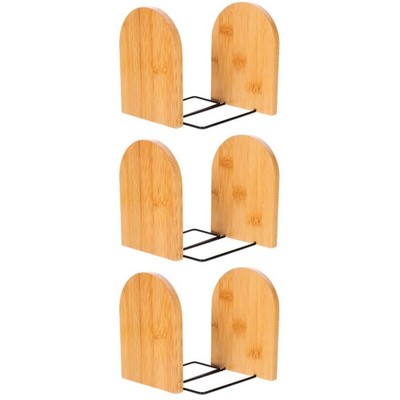 6 PCs Delicate Book End Multifunktions Buchend Creative Book Organizer Book