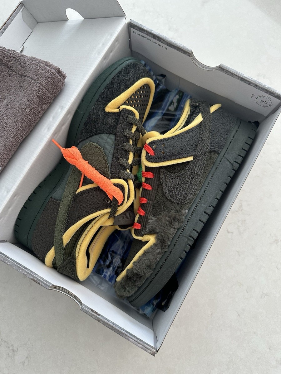 Size 10.5 Nike Dunk Low Cactus Plant Flea Market Swamp Sponge