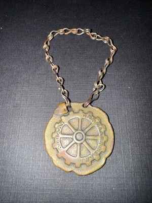 Vintage Medal / Charm - Rotary international Virginia Bridge And Iron Co.