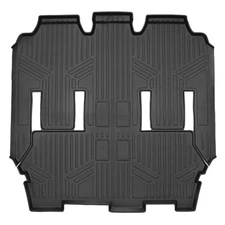 SMARTLINER SB0291 2nd Row BLACK Floor Liners for Chrysler Pacifica