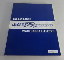 Workshop Manual / Maintenance Guide Suzuki GSX R 1100 W As Of 12/1992