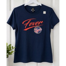 Indiana Fever WNBA Women’s Large T-Shirt Navy Gildan Softstyle NWOT
