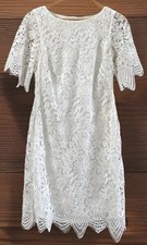 Anthropologie Charleston Lace Mini Dress Retail $180 Sz 0 Gorgeous Worn Once