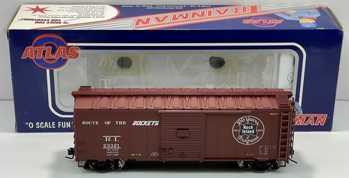 Coche de caja puerta corredera Rock Island escala O Atlas 0558-2 #23321 (2 rieles) nuevo en caja | Condition: New