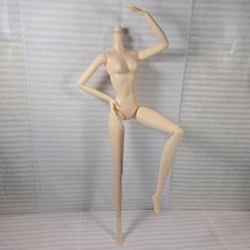 N4 A DOLL BODY ONLY ARTICULATED NUDE FOR 12.5" FASHION DOLL PARTS OOAK