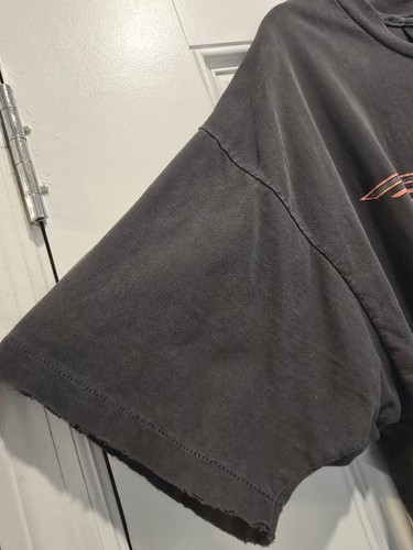 Camisa Harley Davidson vintage para hombre XXL Calgary Canadá envejecida puntada única - Imagen 8 de 24