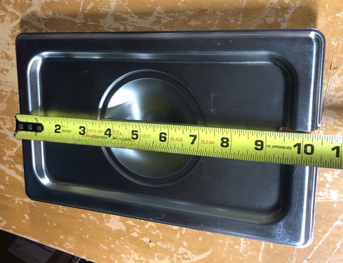 De Colección EE. UU. Vollrath 75240 Super Pan V Acero Inoxidable Tamaño 1/4 CUBIERTA RANURADA Tapa - Imagen 6 de 11