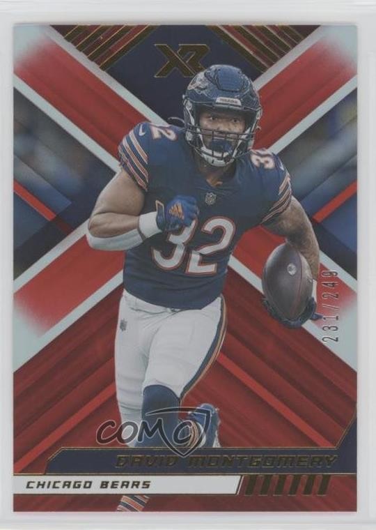 2022 Panini XR Red 231/249 David Montgomery #87
