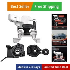 Engine Motor and Transmission Mount Kit Compatible with 2014 2015 2016 Mazda ...