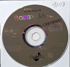 90118 BOBBY BARE      CHARTBUSTER  KARAOKE CDG LOT MAIL