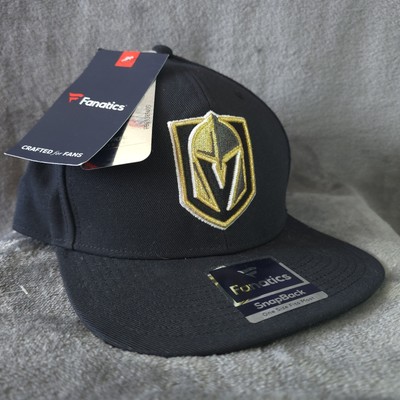 Vegas Golden Knights Mütze schwarz NHL Druckknopflasche Baseballkappe Fanatiker Einheitsgröße Hockey 