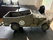 Gi Joe Dragon WW2 Army Man Soldier Tank Destroyer Armored Scout Car Truck Marine