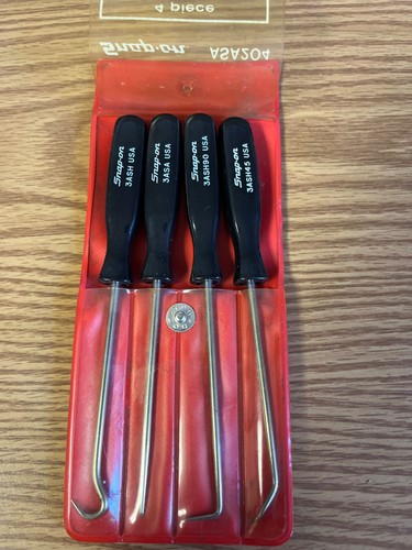 SNAP ON - ASA204 - VINTAGE 4 PIECE PICK SET "UNUSED" -- ITEM ASA204#1A**1