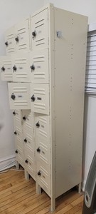 Commercial personal locker unit