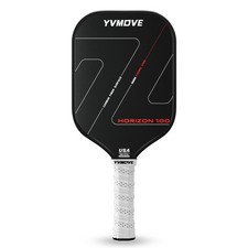Pickleball Paddles  Raw Carbon Fiber  Effortless Power  Anti-Break Handle...