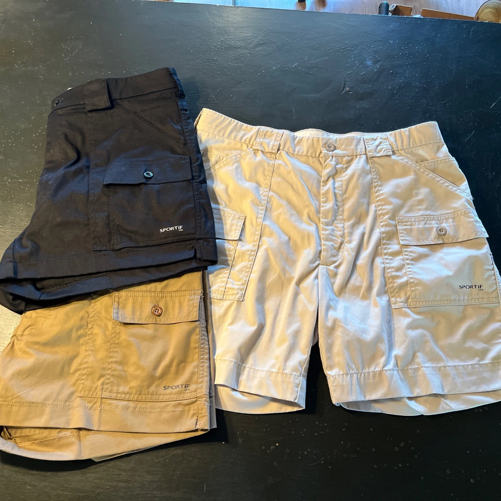 Sportif Shorts Mens 36 Stretch Cargo Hiking Fishing USA Logo Casual Lot Of 3
Opens in a new window o