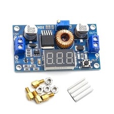 Reliable Protection  Voltmeter Heatsink Standoffs DC-DC Step Down 5A Adjustable
