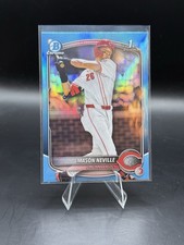 2025 Bowman Draft 1st Bowman Mason Neville Blue Refractor BDC-109 