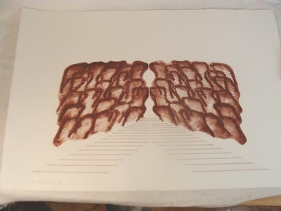 1972 Richard Smith The Butterfly Suite ll Aquatint Etching 17/40
