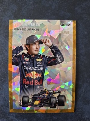 Sergio Perez /50 1954-2 Topps F1 2024 Sapphire Oracle Red Bull Racing