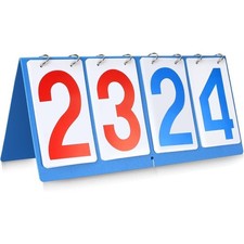 Large Flip Score Board for Basketball Volleyball Cornhole Table Top