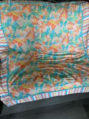 Matilda Jane You Give Me Butterflies Reversible  Blanket