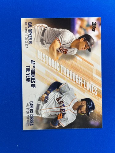Cal Ripken 2019 Topps HTL-50 Historic + 1985 Cal Ripken Topps #30 Baltimore Lot - Picture 3 of 4