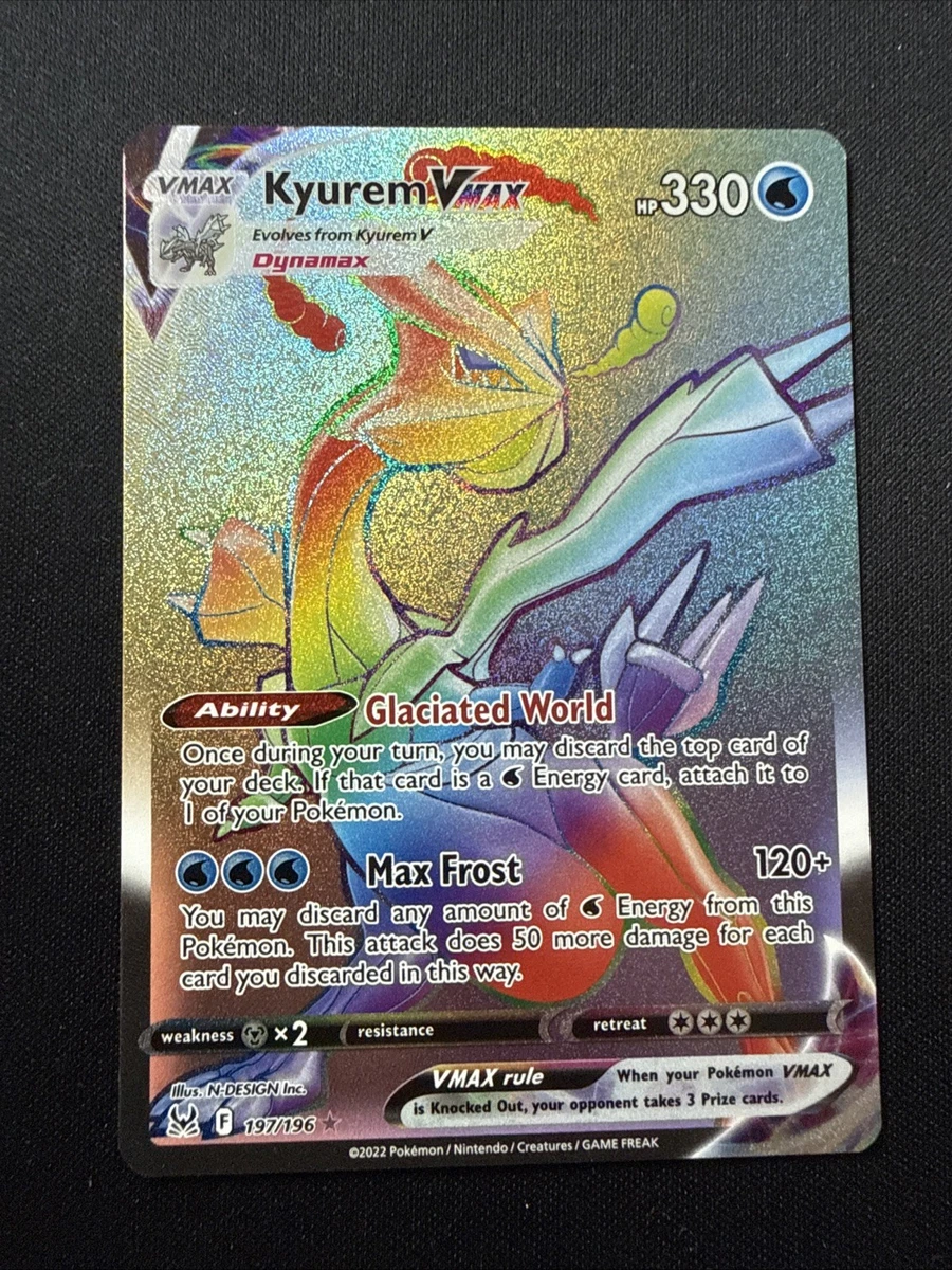 Kyurem VMAX 197/196 Swsh11: Lost Origin for sale | eBay